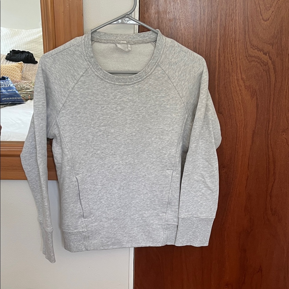 Gray Lululemon Lightweight Sweatshirt